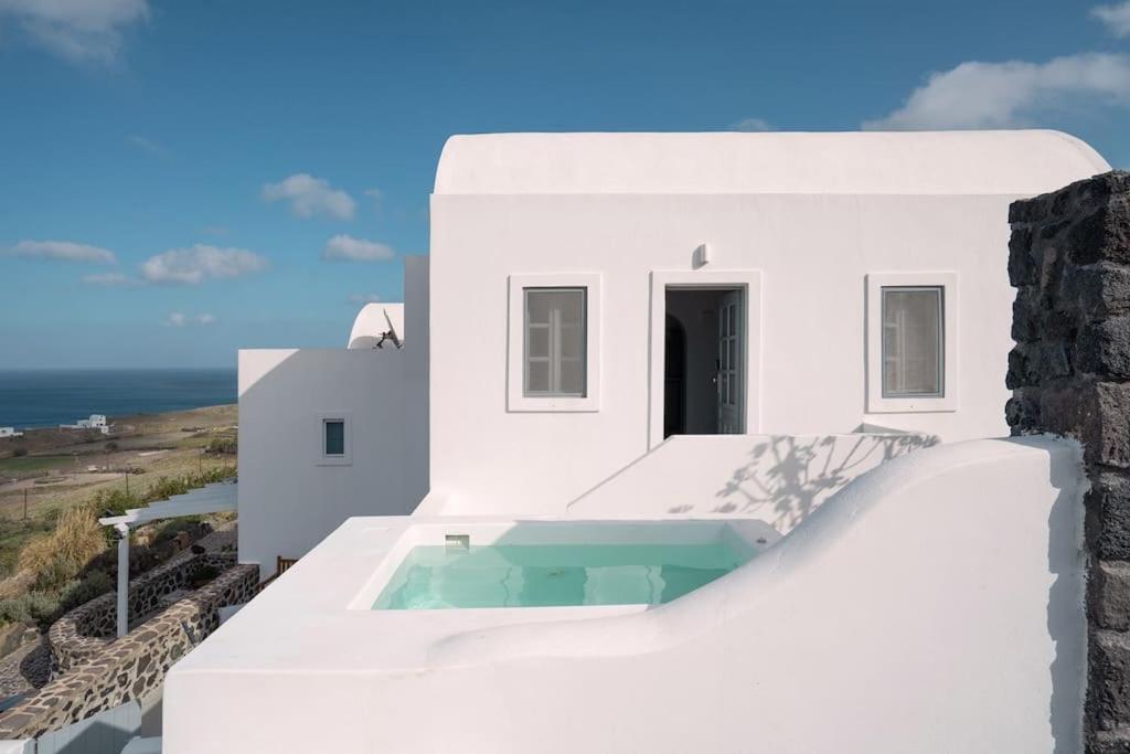 Santorini Sea View Apartments Vourvoulos Ngoại thất bức ảnh