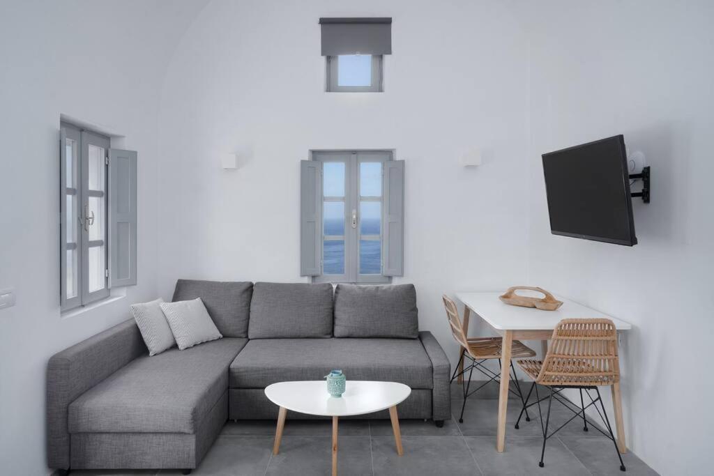 Santorini Sea View Apartments Vourvoulos Ngoại thất bức ảnh