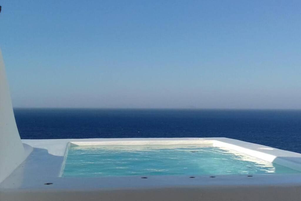 Santorini Sea View Apartments Vourvoulos Ngoại thất bức ảnh